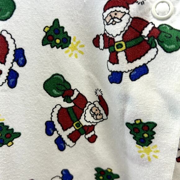 Jasco Uniform size 20 Santa Long sleeve Scrub nurse top vet tec holiday - Picture 3 of 11